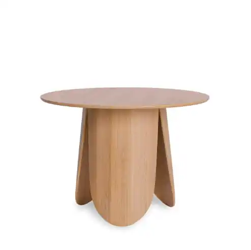 Mesa Fatima redonda 120 cm roble - Mesas