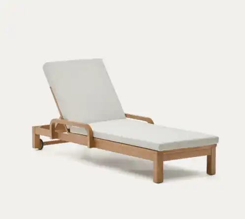 Tumbona Harmonia gris madera - Tumbonas terraza