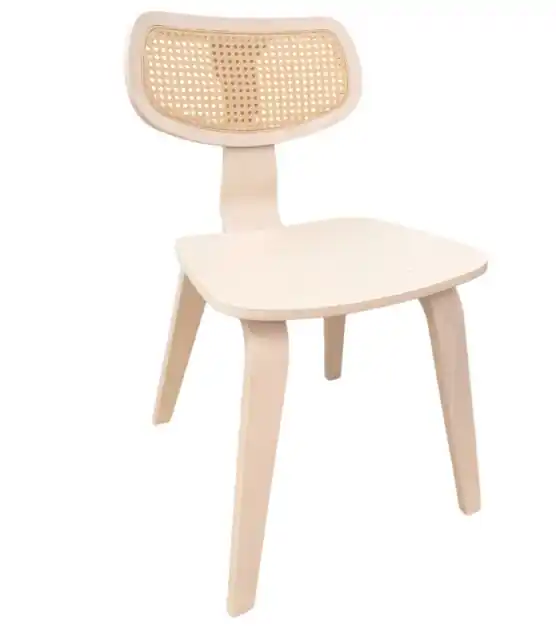 Silla Aurum madera rejilla natural - Sillas