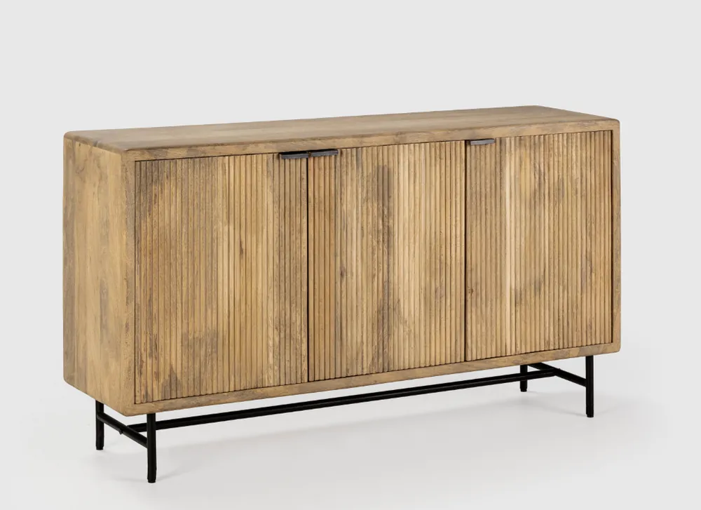 Aparador artesanal Mundara madera mango 150x40cm - Aparadores