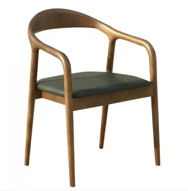 Sillón Arden madera similpiel negro - Sillas