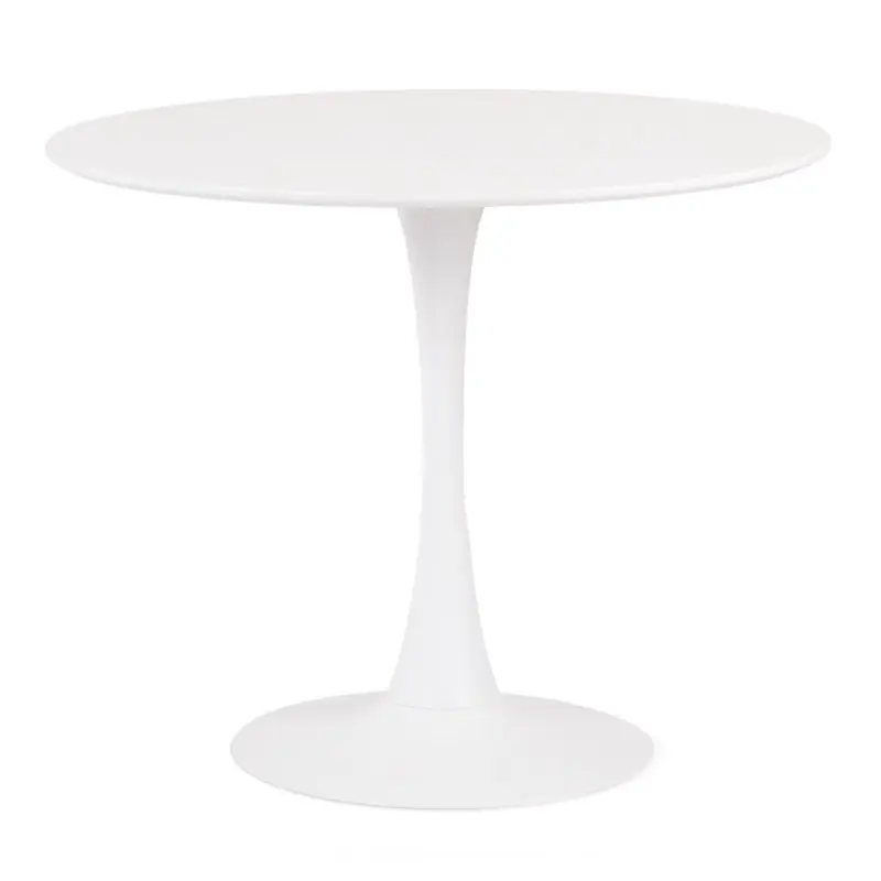 Mesa tulip redonda lacada blanco 100 cm - Mesas de cocina