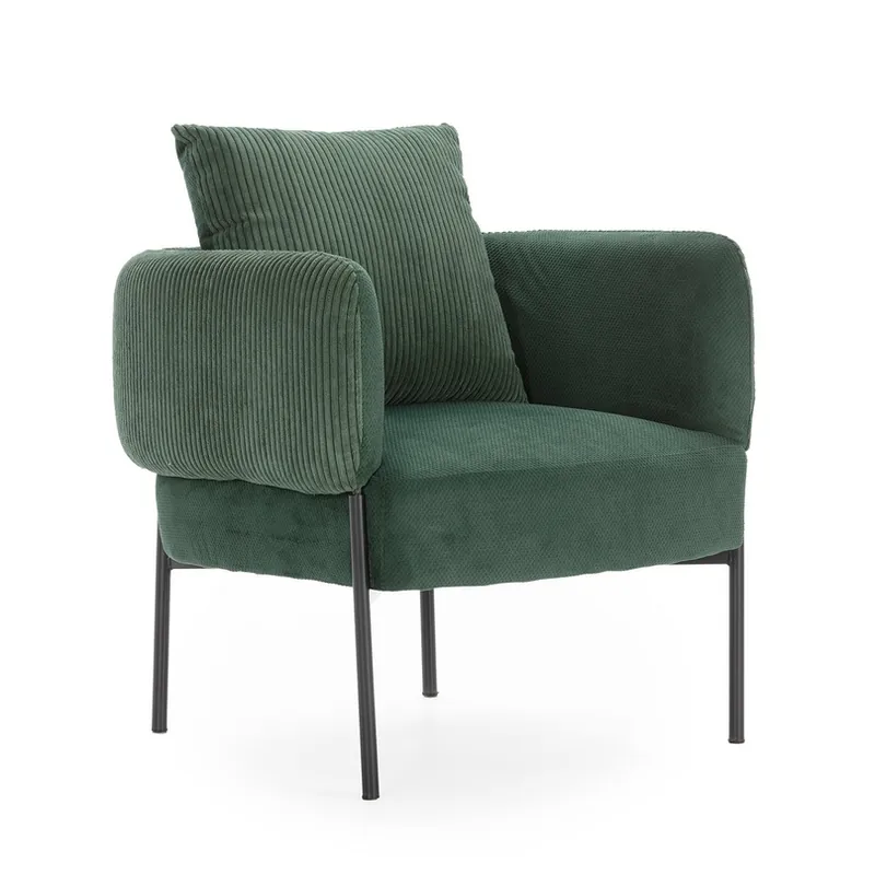 Sillon Aruni tela pana verde - Sillas