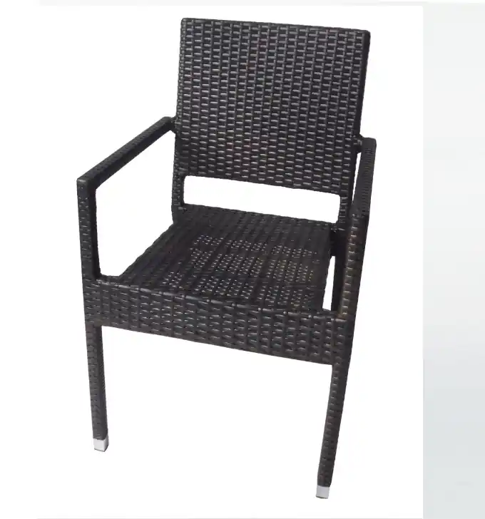 Sillon ratan marron chocolate Nepal - Sillas hosteleria