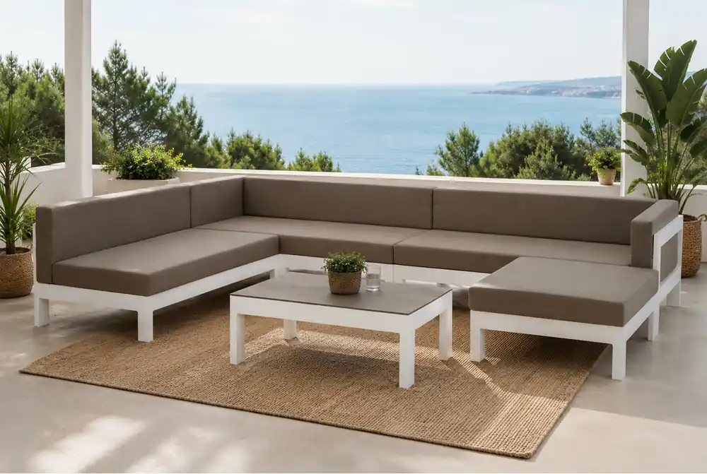 Set terraza sofa lounge modular laos - Sofas terraza
