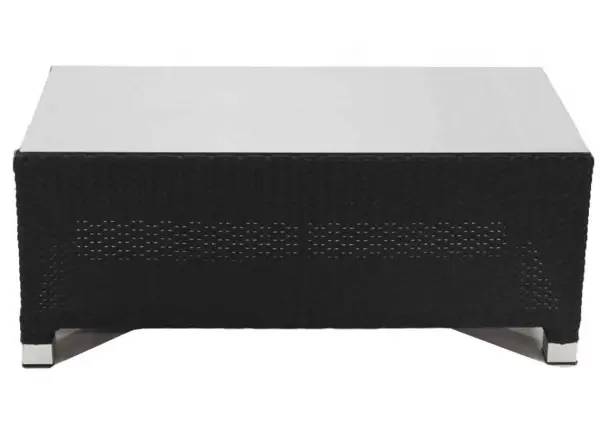 Mesa centro rattan Kenia 90×60 - Mesas de rattan