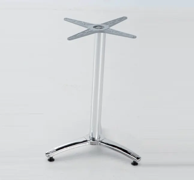 Pie central de aluminio inox 1925 - Pies y bases para mesas