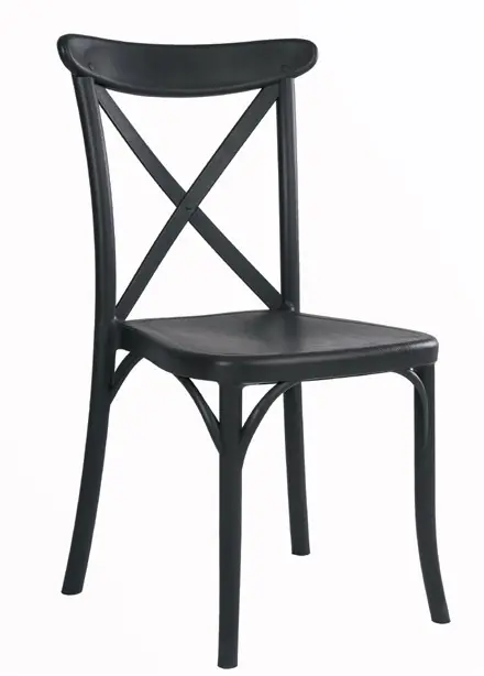 Silla aspas Capri polipropileno fibra de vidrio Wengue - Sillas hosteleria