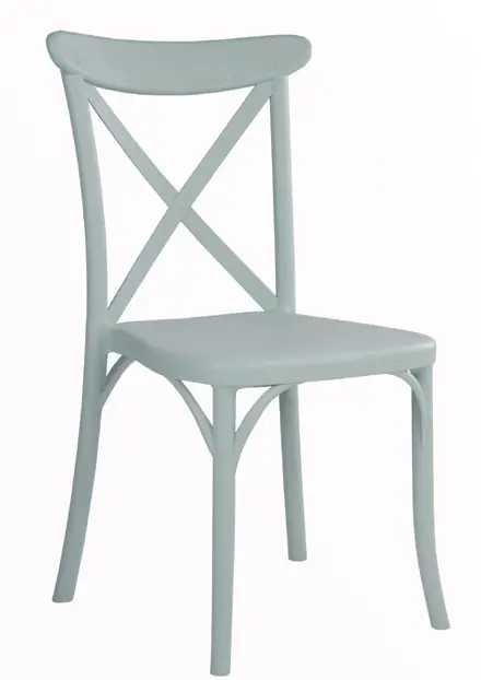 Silla aspas Capri polipropileno fibra de vidrio Nile Green - Sillas hosteleria