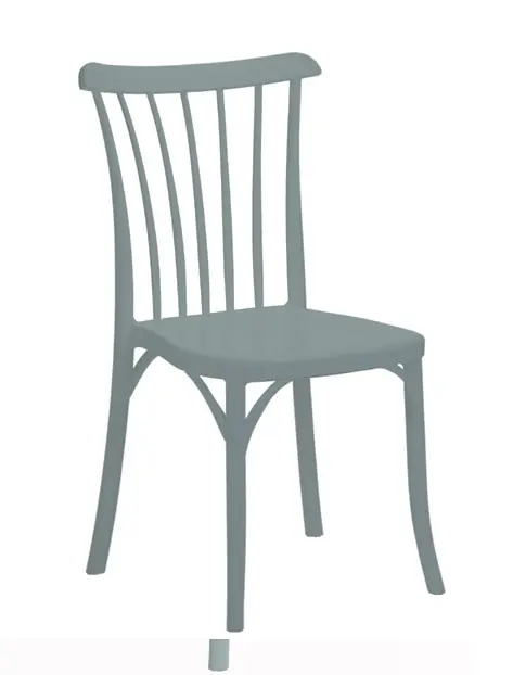 Silla clasica Gozo polipropileno fibra de vidrio Nile Green - Sillas hosteleria