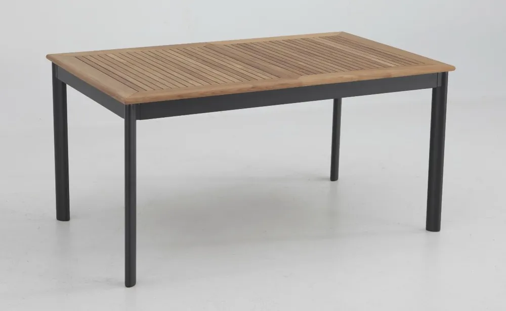 Mesa de terraza extensible Thule aluminio teka 152-210×90