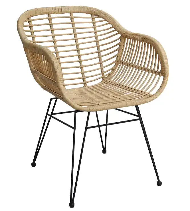 sillon ratan color natural honey - Sillas de rattan