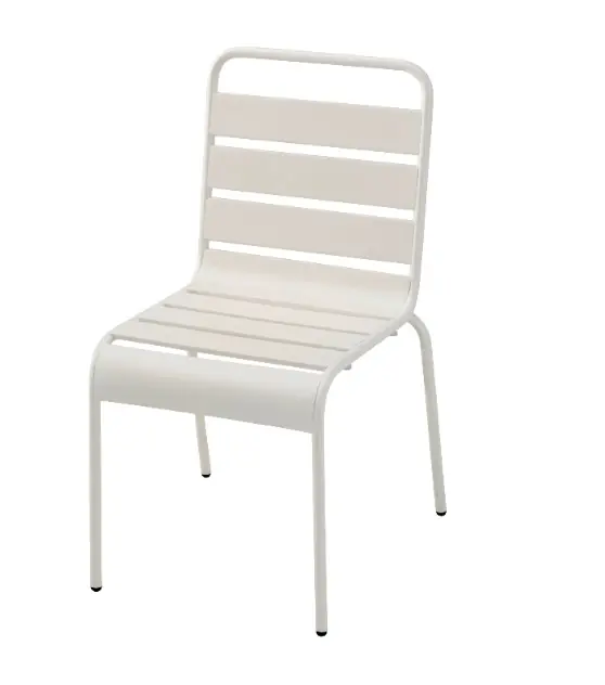 Silla Deco metal blanco vintage - Sillas hosteleria