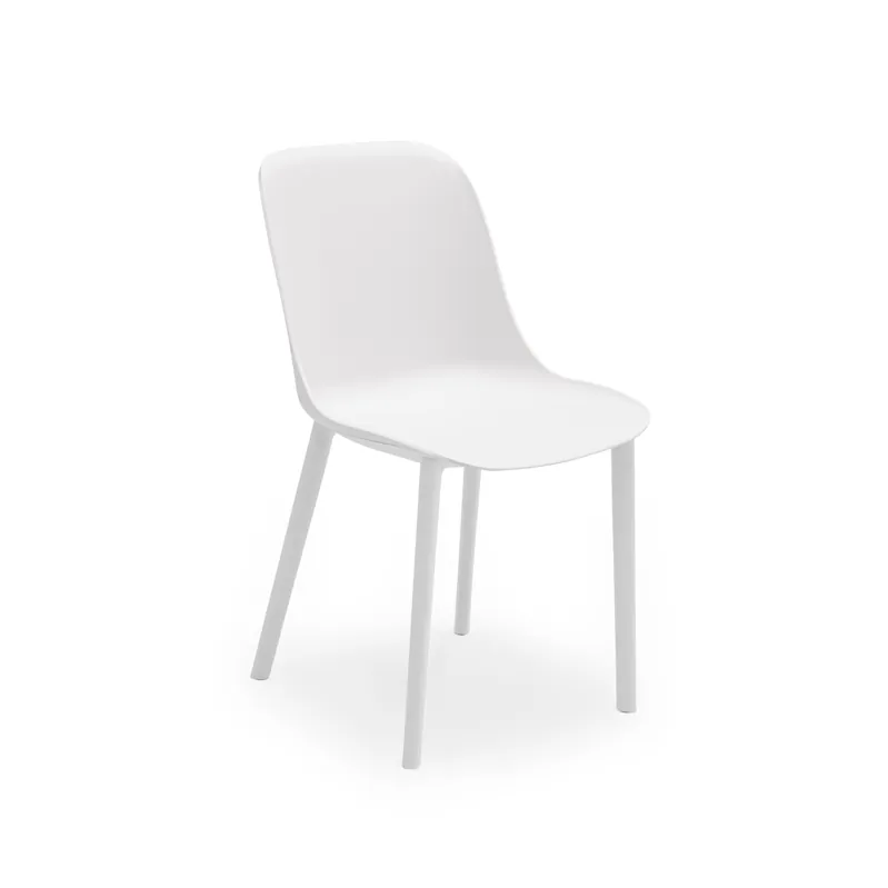 Silla Lika tecnopolímero blanco - Sillas hosteleria
