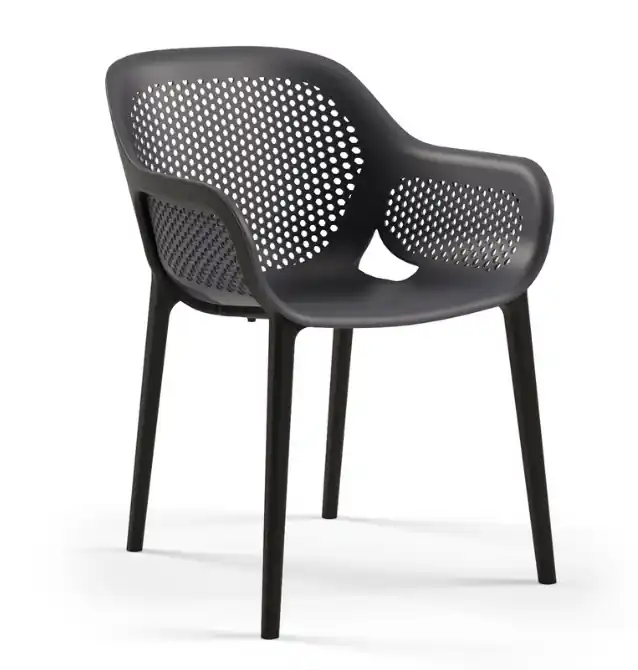 Sillon Atra fibra de vidrio antracita - Sillas hosteleria