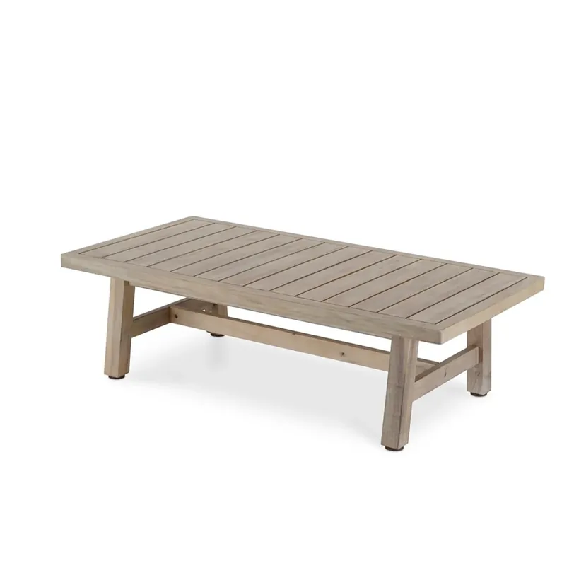 Mesa de centro Eiger madera acacia 127×56 cm - Mesas de madera