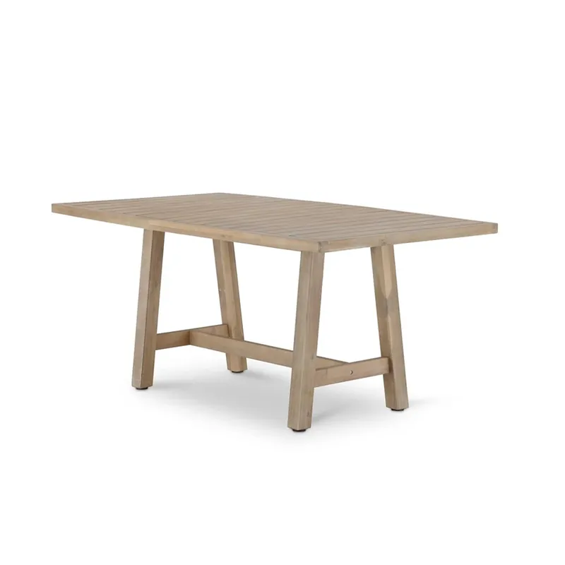 Mesa Eiger terraza y jardin madera acacia 170×90 - Mesas de madera