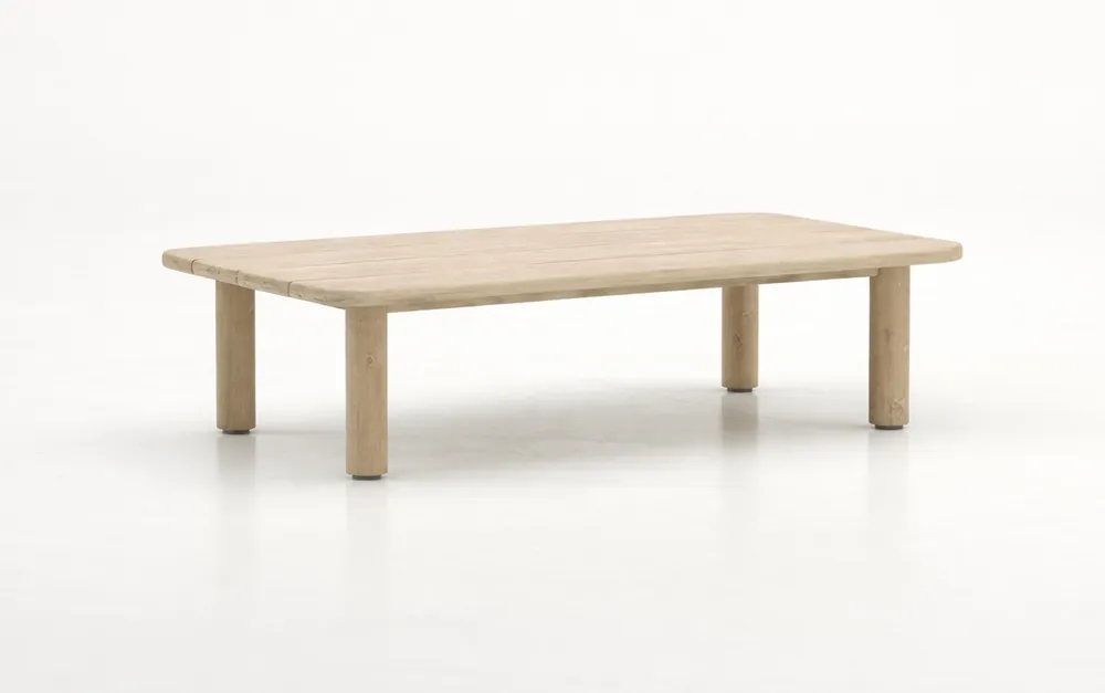 Glacier mesa de centro madera acacia 120×66 cm - Mesas de madera