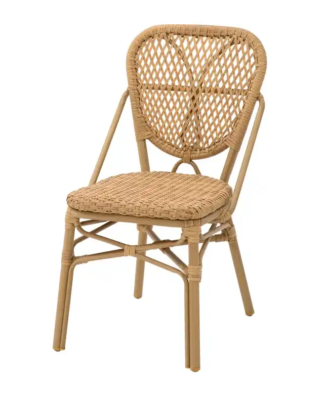 Silla parisina ratan natural Marlon - Sillas de rattan