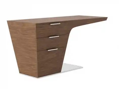 Escritorio oficina madera de nogal 150x76cm - Escritorios