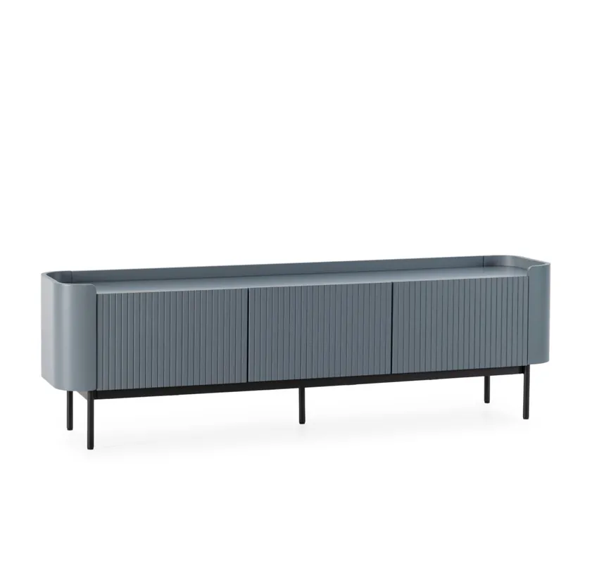 Mueble TV WILLA azul 180cm