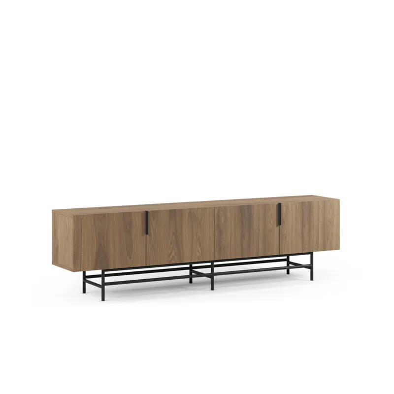 Mueble TV ELDIA roble 200 cm