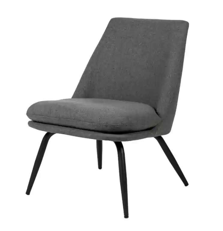 Butaca Roma color gris oscuro - Sillas