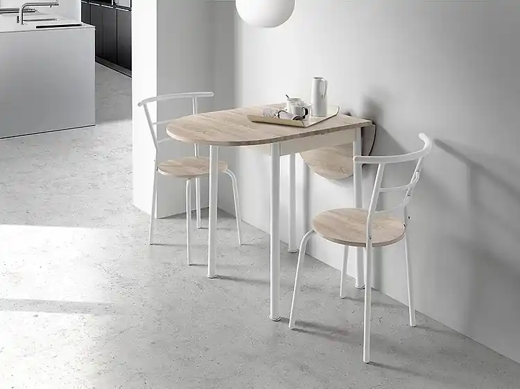 Conjunto de cocina abatible Eva roble canadian - Conjuntos mueble de cocina