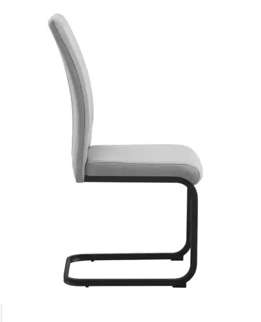 Pack de 4 sillas Tacoma gris ceniza 43x45x100cm