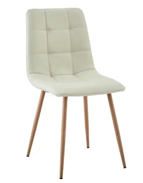 Pack de 4 sillas Portland beige 43×47.5x88cm