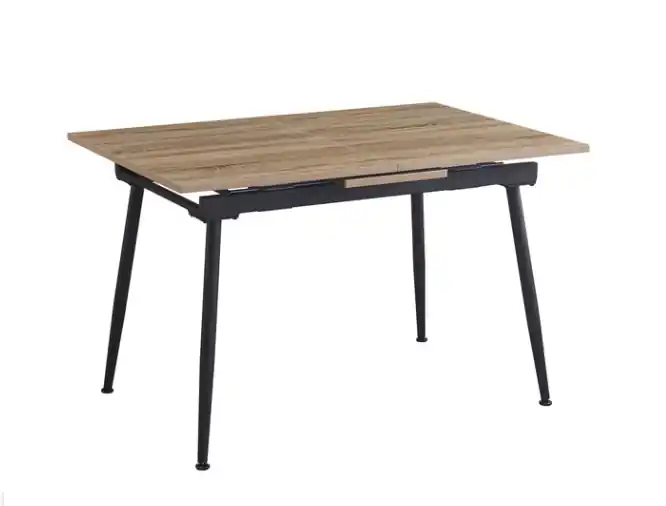 Mesa Trenton extensible roble aserrado 120/150x80x75cm - Mesas de comedor