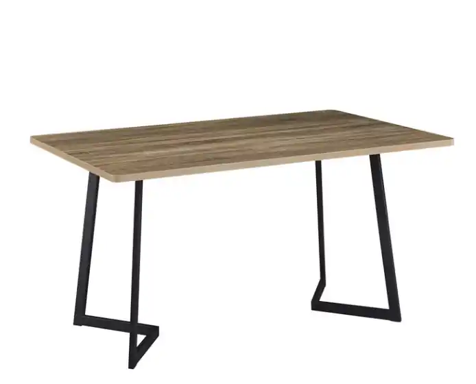 Mesa Ambler patas metal 140x90x75cm - Mesas de comedor