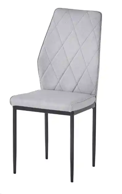 Pack de 4 sillas Ambler gris ceniza 51x42x95.7cm
