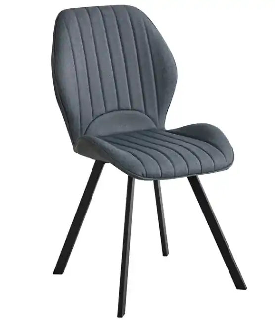 Pack de 4 sillas Delaware gris marengo 48x55x91cm