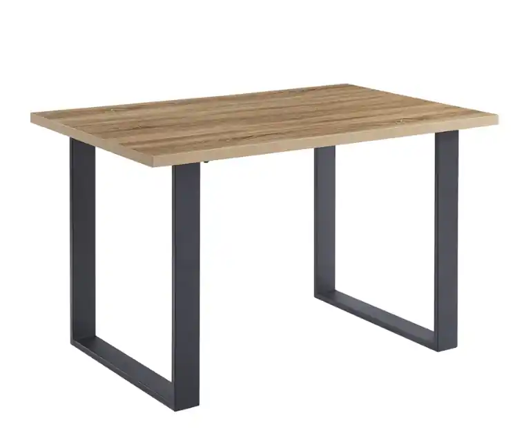 Mesa Taylor patas metal tapa melamina 140x90x75cm - Mesas de comedor