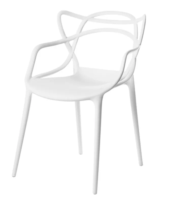 Silla Victoria polipropileno blanco - Sillas
