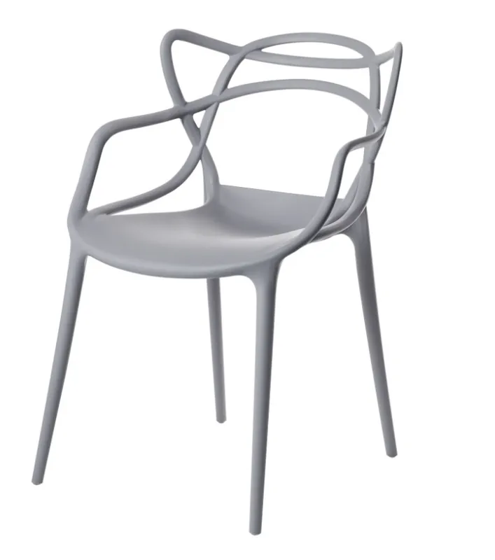 Silla Victoria polipropileno gris - Sillas