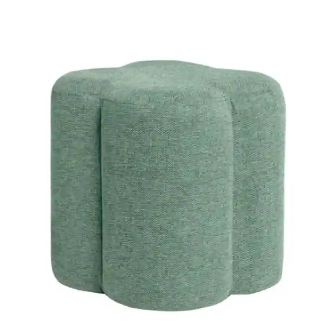 Puff Artur tapizado menta 36cm - Puffs