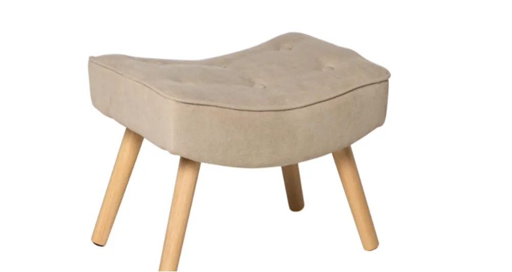 Reposapies Dublin beige 52x38cm - Sillones butacas divanes