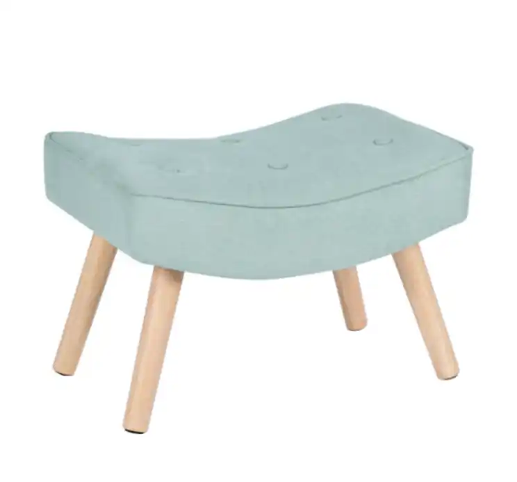 Reposapies Dubin menta 52x38cm - Sillones butacas divanes