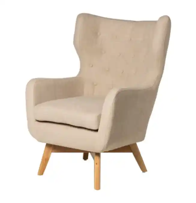 Butaca Lisboa beige 77x100cm - Sillones butacas divanes