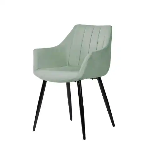 Silla con brazos Fiona color menta - Sillas