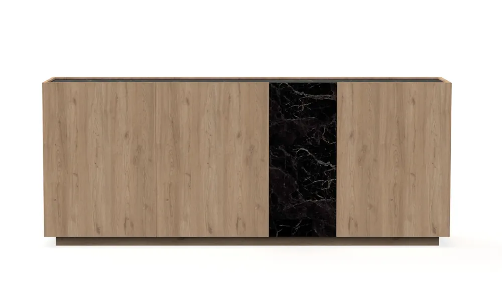 Aparador Dione sepet marmol lotus 180×42 cm - Aparadores
