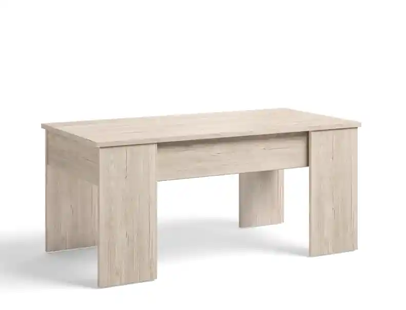 Mesa de centro elevable Natura sahara 100×50 cm - Mesas de centro y auxiliares