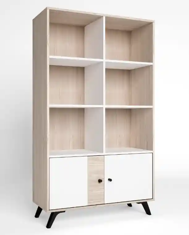 Estanteria Sahara blanco mate 160x92cm - Estanterias