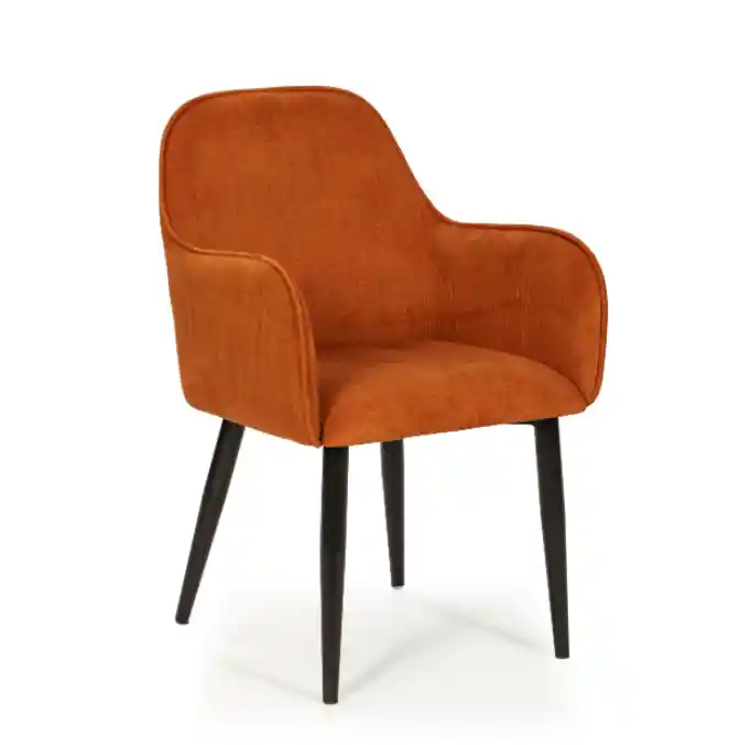 Sillon Aude tela de pana color caldera - Sillones butacas divanes