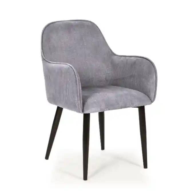 Sillon Aude tela de pana color gris - Sillones butacas divanes