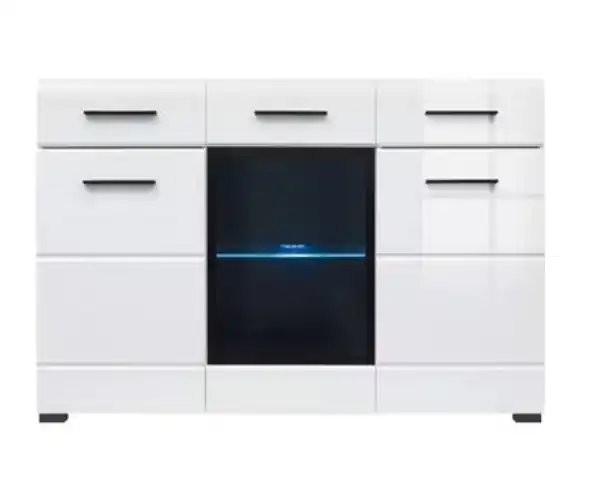 Aparador mod. Livorno blanco 150x45cm - Aparadores