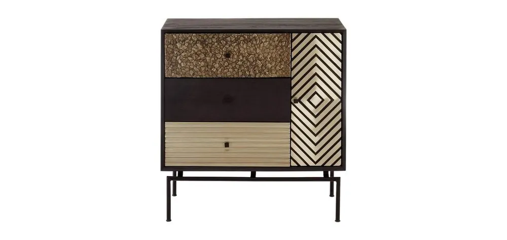 Aparador Loov 3 cajones + 1 puerta 75x45x73cm - Aparadores