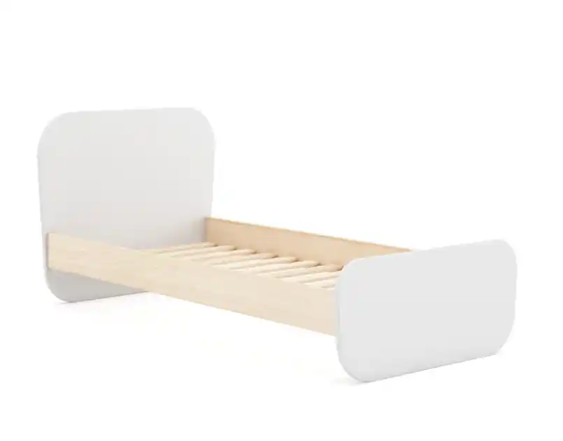 Bicama infantil Esteban madera blanco 200-190×90 cm